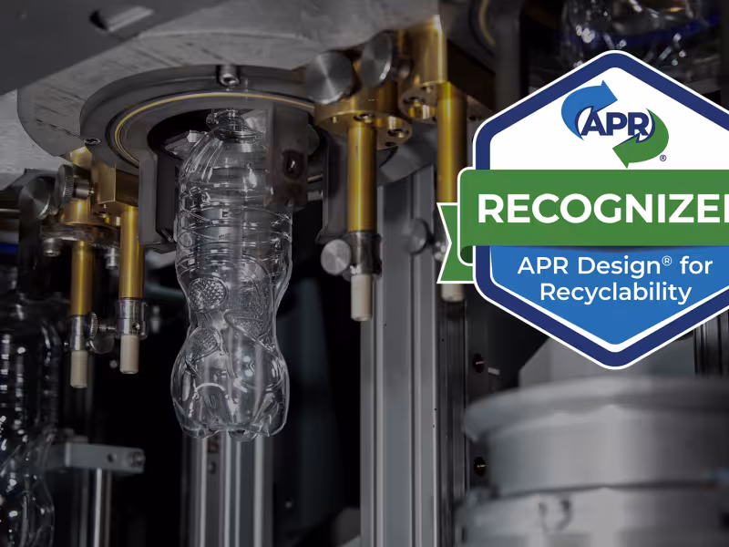 Sidel’s Actis barrier coating receives APR Design® for Recyclability Recognition 