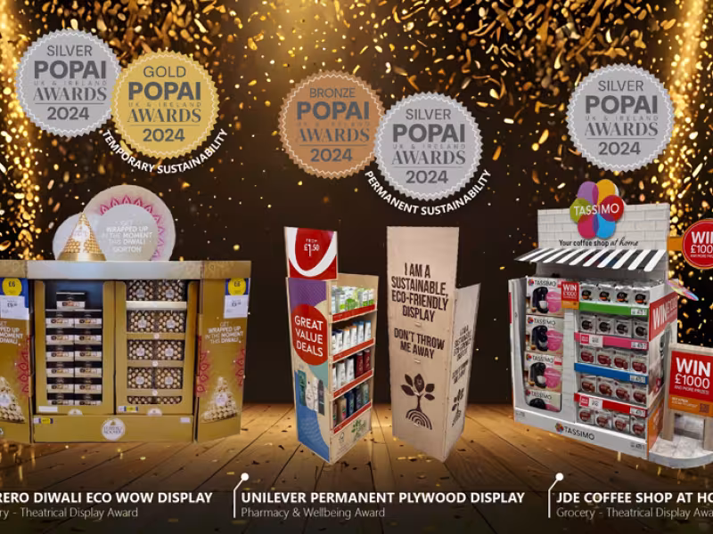 STI Group Celebrates Sustainable Success at POPAI UK & Ireland Awards