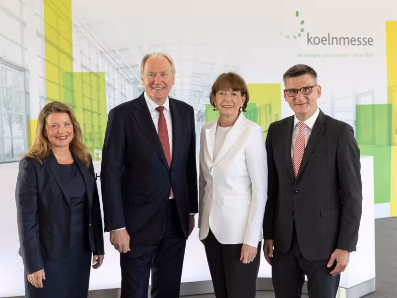 Koelnmesse Awarded "Company of the Year" for Second Consecutive Year