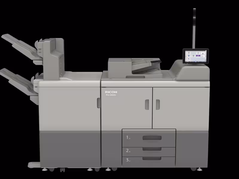 Ricoh Pro 8400 Series Raises the Bar for Reliability and Sustainability in Print Production