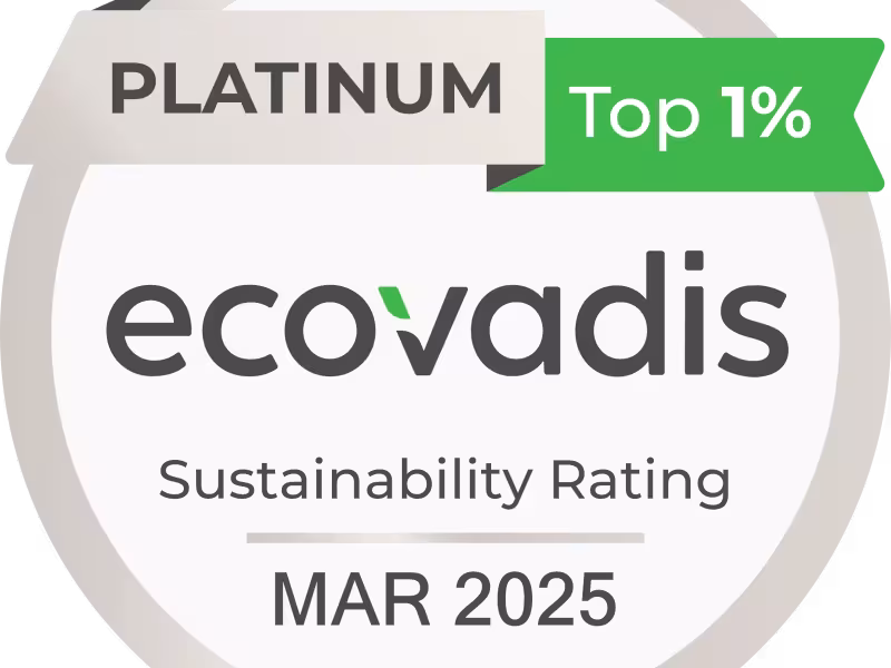 Ricoh Earns Platinum Rating from EcoVadis for Outstanding Sustainability Commitment