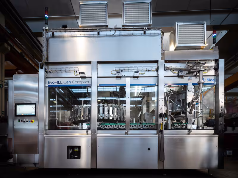 Sidel Launches EvoFILL Can Compact to Elevate Flexible Beverage Production