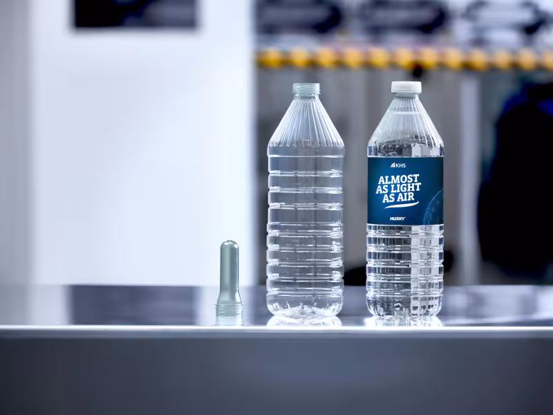 KHS and Husky Unveil Factor 101: Breakthrough in Lightweight PET Bottle Design