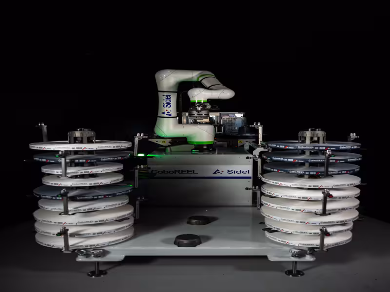 Sidel Launches CoboREEL™ to Transform Label Reel Handling with Cobotic Automation