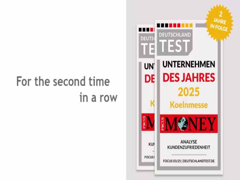 Koelnmesse Named “Company of the Year” for 2025 as Reputation Leadership Strengthens