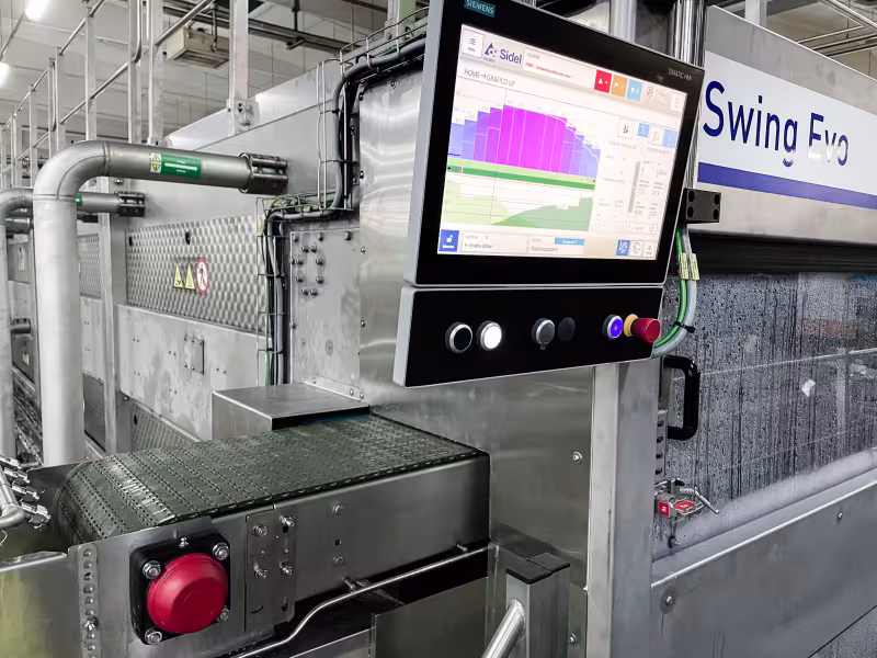Sidel launches SWING® Evo tunnel pasteuriser to cut water and energy use while maintaining SKU flexibility for beverage lines