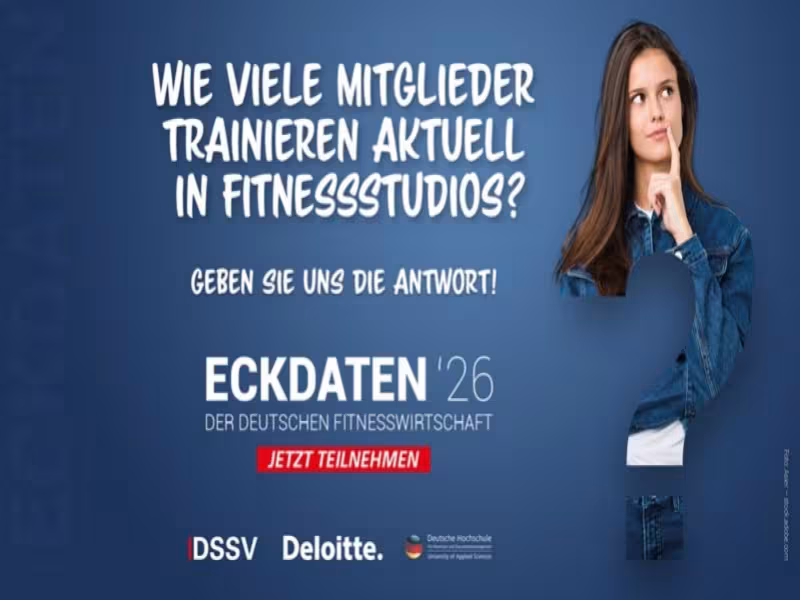 DSSV, Deloitte, and DHfPG Launch 2026 Benchmarking Survey to Map Germany's Fitness Industry Amid AI and Workforce Shifts