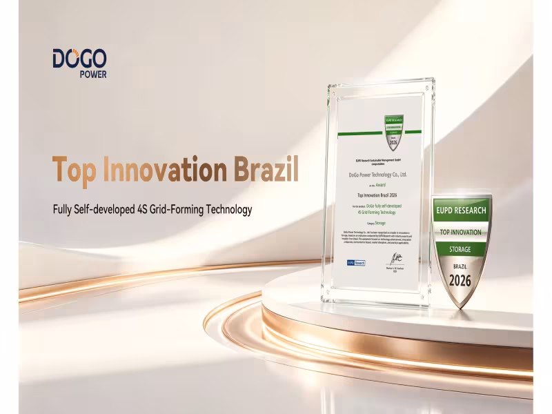 DoGo Power Wins Brazil Innovation Award for Grid-Forming Storage Tech