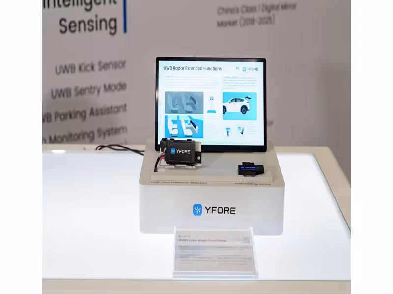 YFORE Shows UWB Radar Hitting 99% Child-Detection Rate for Automakers