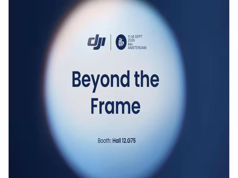DJI Debuts SDR Transmission 2, Osmo 360 II at IBC 2026 Amsterdam