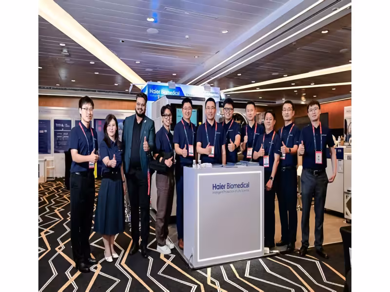 Haier Biomedical Debuts Automated -80°C Storage at ISPE Singapore 2026