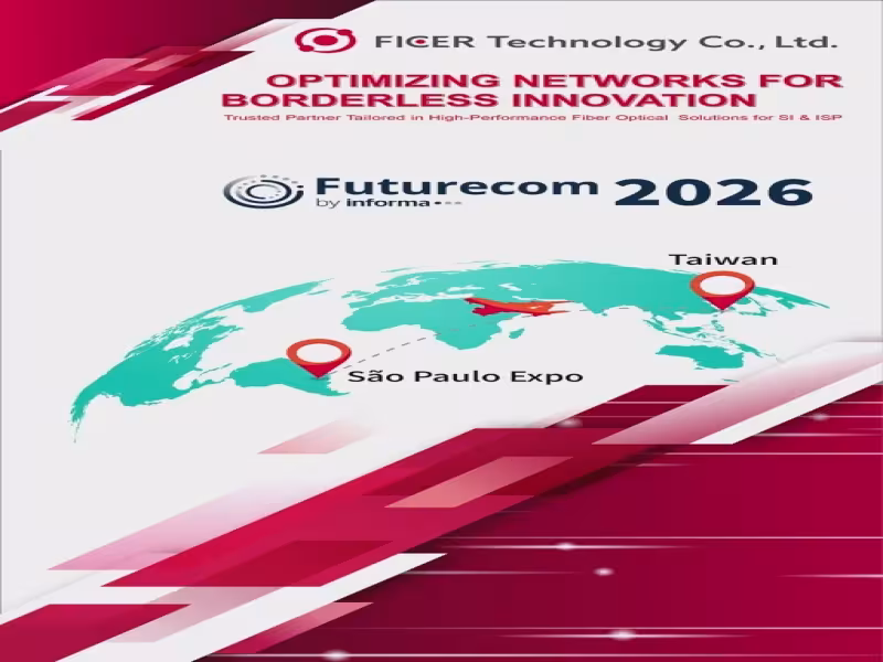 FICER to Showcase 800G Optical Transceivers at Futurecom 2026