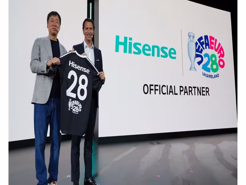 Hisense Extends UEFA Partnership Through EURO 2028