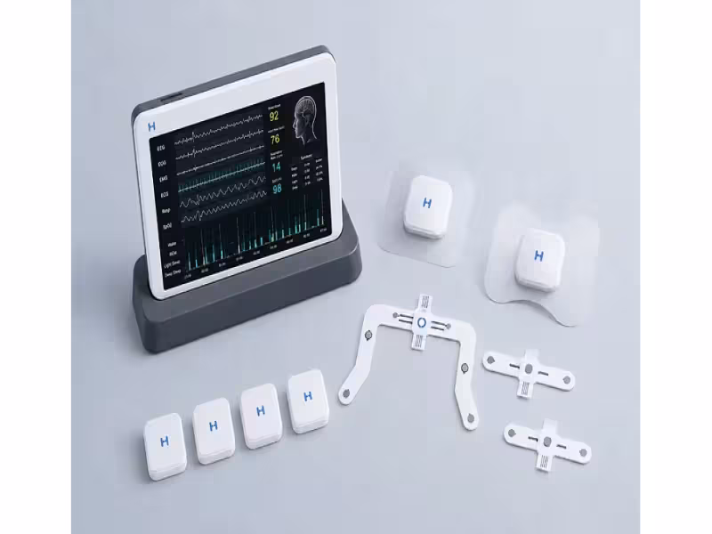 HoneyNaps Cuts 24 PSG Wires to Four Wireless Skin Patches