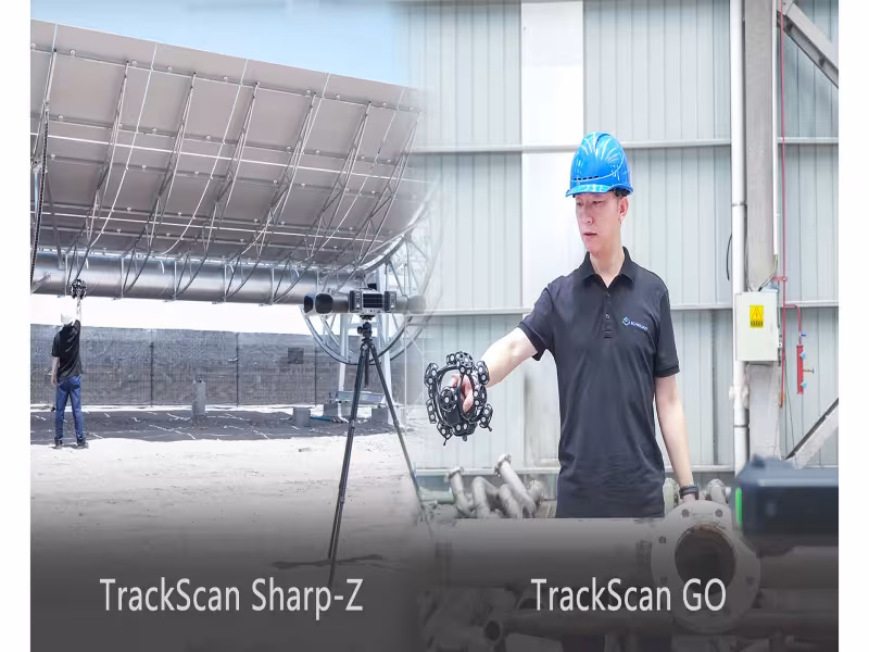 SCANOLOGY Launches TrackScan Sharp-Z, GO for Portable 3D Inspection