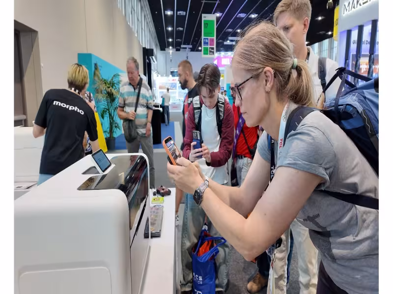 Morpho's UV Desktop Printer Debuts at IFA After $10M Kickstarter Raise