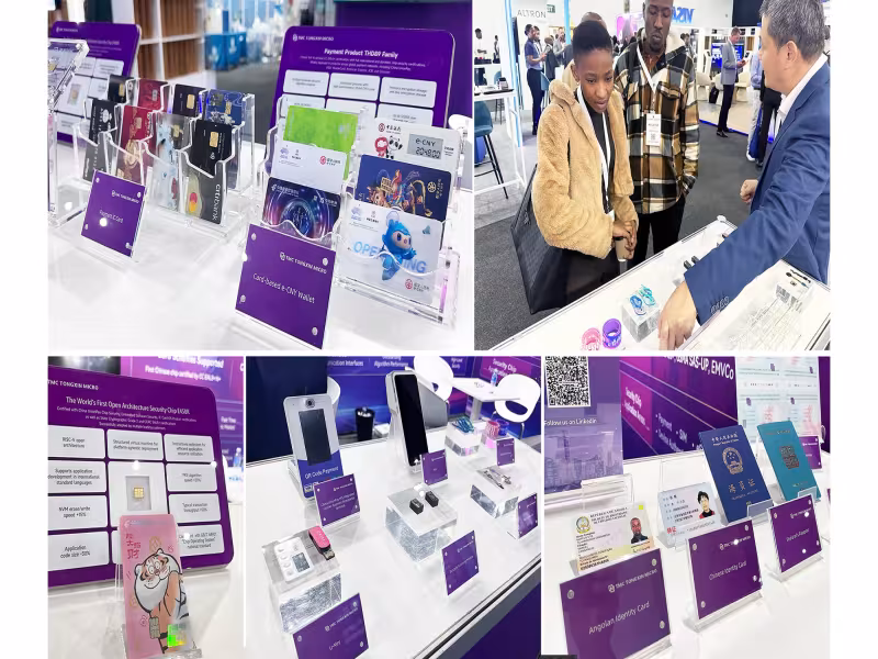 TMC Tongxin Micro Unveils Payment, ID Chips at Seamless Africa 2026