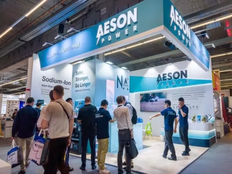 Aeson Power Showcases Sodium-Ion Auxiliary Batteries at Automechanika Frankfurt