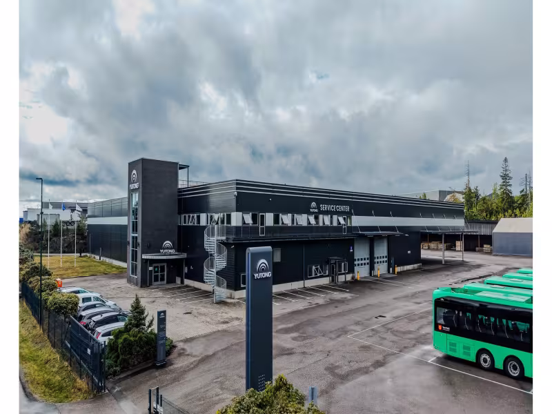 Yutong Opens First Full-Service Center in Europe in Norway