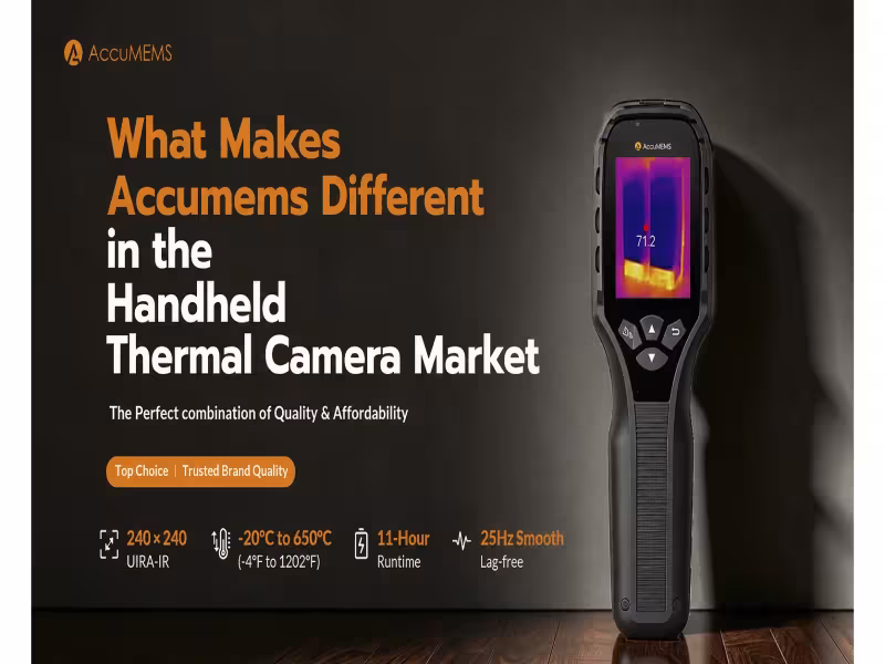 AccuMEMS Launches DTC Site, Targets Mid-Tier Thermal Imaging Gap