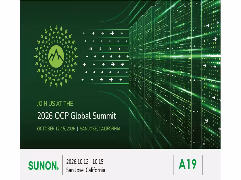 SUNON Unveils Chip-to-Rack Liquid Cooling Line for AI Data Centers