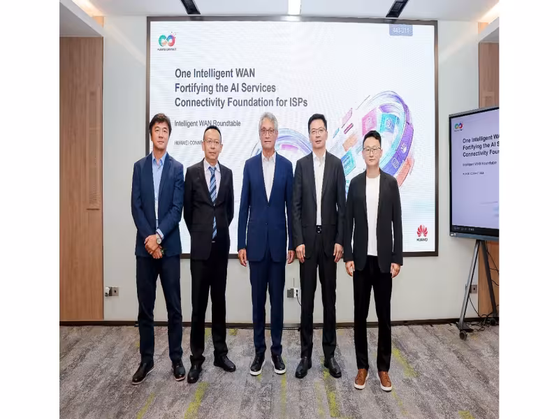Huawei Unveils Intelligent WAN Architecture for ISP AI Services