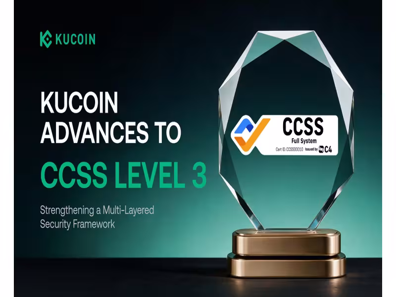 KuCoin Wallet Services Reach CCSS Level 3, Top Security Tier
