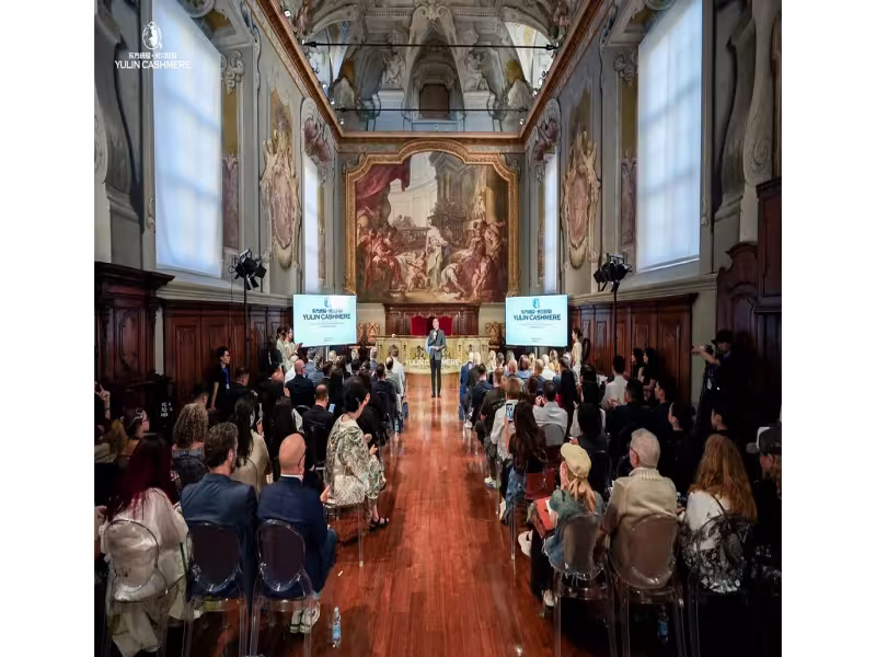 Yulin Cashmere Firms Sign Deals With Italian Buyers in Milan