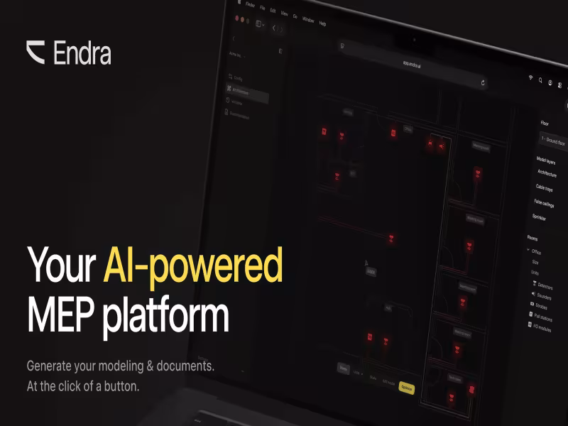 Endra Launches AI Electrical Design Platform, Acquires Planlabs