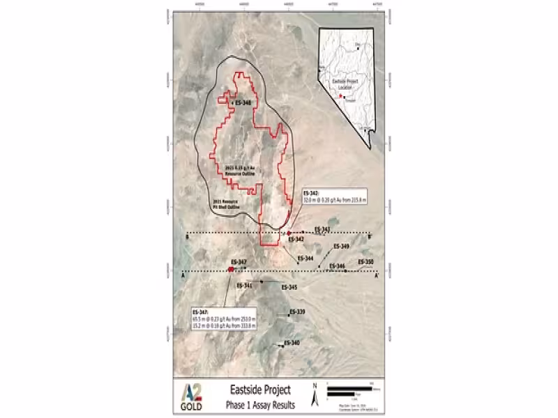 A2Gold Drilling Expands McIntosh Gold Zone in Nevada