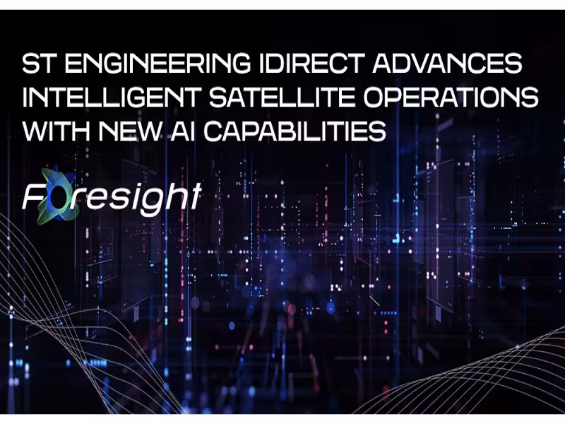 ST Engineering iDirect Adds AI Governance Tools to Foresight Platform