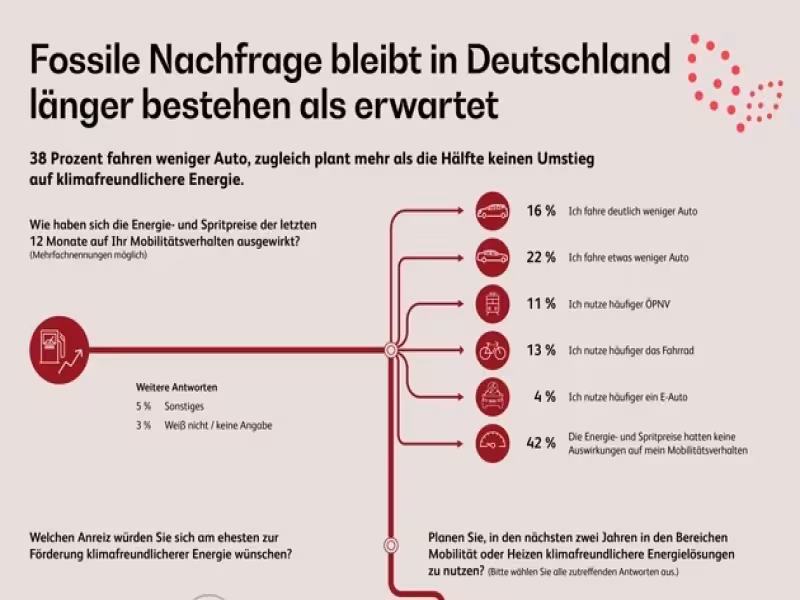 German Fossil Fuel Demand to Persist Longer Than Expected: BearingPoint