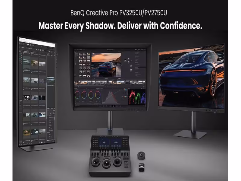 BenQ Launches PV50 4K Monitors for Color Grading at $1,599.99