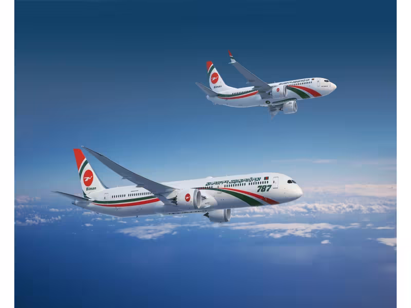 Biman Bangladesh Expands Boeing Fleet With 787-10, 737-8 Order