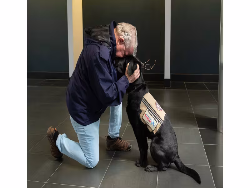 CACI to Fund Up to 8 Service Dogs Yearly via Capitals Deal