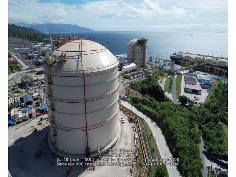 CB&I, AG&P Complete First All-Steel LNG Tanks in Philippines