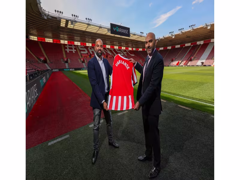 VARIANSE Becomes Southampton FC's Official Global Trading Partner
