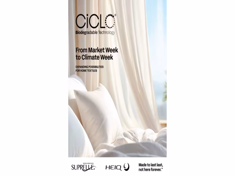 CiCLO Tech Expands Into Home Textiles via ADVANSA, HeiQ Deals