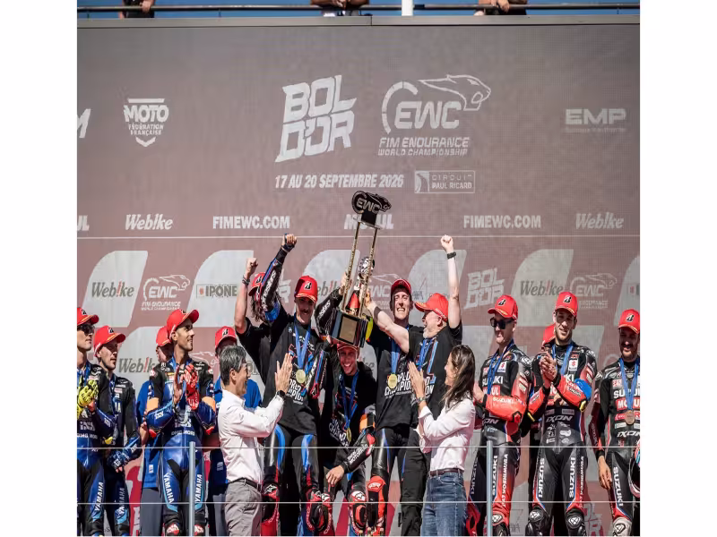 Bridgestone Tires Sweep Top 5 as BMW Wins 2026 FIM EWC Title