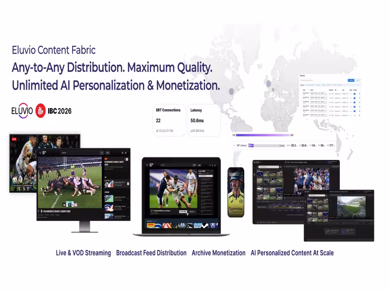 Eluvio's Broadcast Fabric Cuts Satellite Costs, Beats Streaming Latency by 45 Seconds