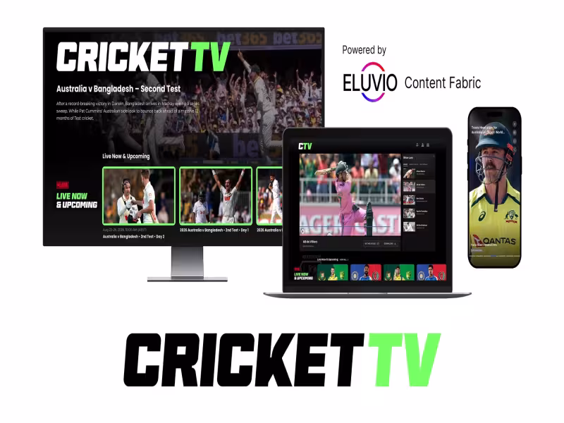 Cricket Australia Launches Global Streaming Service Built on Eluvio Tech