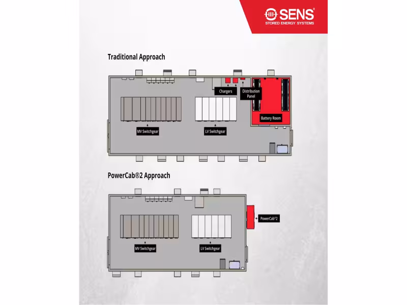 SENS PowerCab2 Cuts Data Center DC Power Costs by Up to $80M