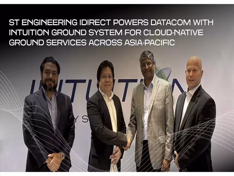 ST Engineering iDirect Deploys Intuition Ground System for Datacom in APAC