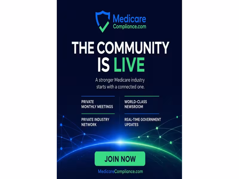 New Platform Unites Medicare Industry on Compliance, Sets DC Summit
