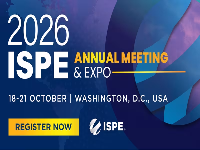 ISPE Sets October Washington Summit With Lonza, Lilly CEOs Headlining