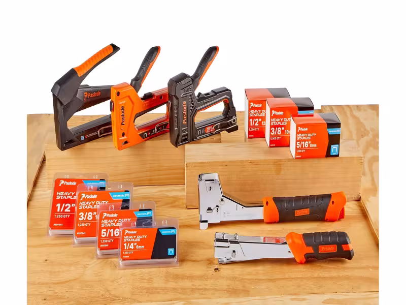 Paslode Launches Universal Heavy-Duty Stapling Line at Lowe's