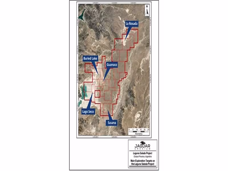Jaguar Uranium Wins Environmental Approval for Argentina's La Rosada Prospect