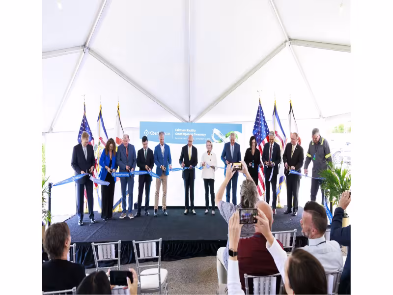 Kibar Americas Opens Aluminum Plant in Fairmont, W.Va.