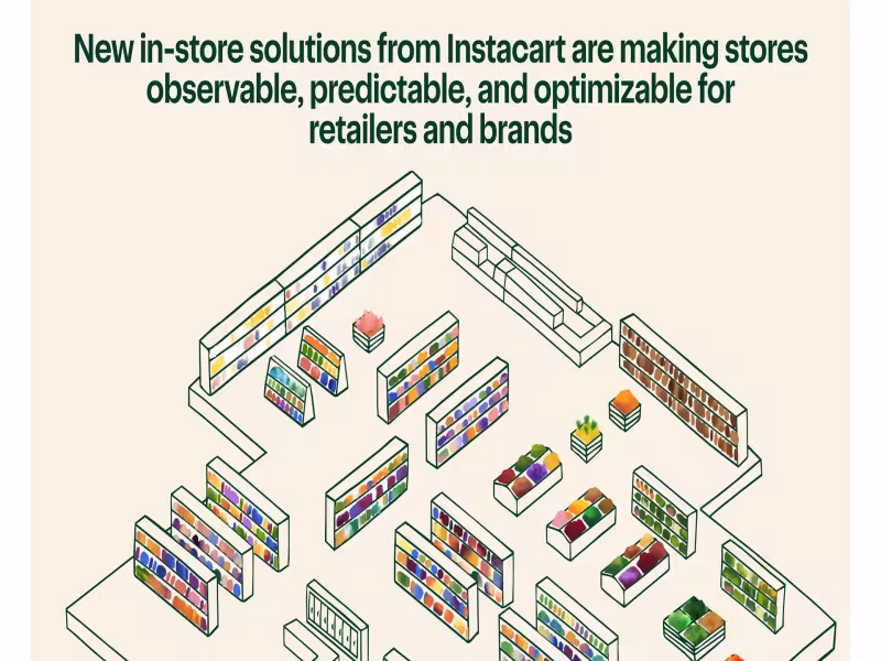 Instacart Launches Real-Time Shelf Software for Grocers, CPG Brands