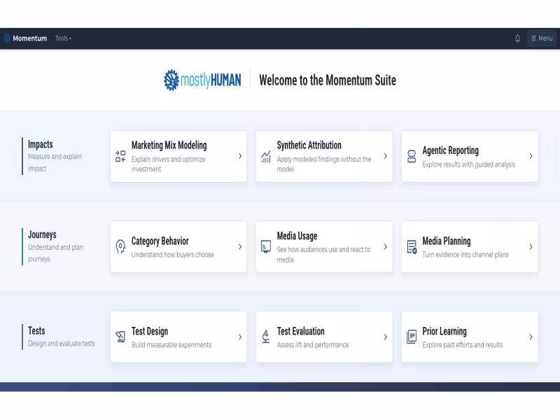 mostlyHUMAN Opens Momentum Suite AI Analytics Tools to Monthly Subscribers